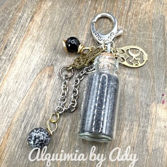 Celtic bag charms tourmaline jar keychain card holder - Picture 2 of 2